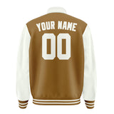 Custom Khaki White Jacket