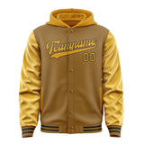 Custom Khaki Yellow Jacket
