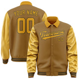 Custom Khaki Yellow Jacket