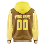 Custom Khaki Light Yellow Jacket