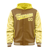 Custom Khaki Light Yellow Jacket