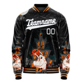 Custom Black Halloween Jacket