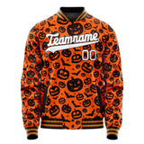 Custom Orange Halloween Jacket