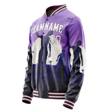 Custom Purple Halloween Jacket