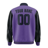 Custom Light Purple Navy Jacket