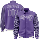 Custom Light Purple Light Purple Jacket