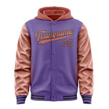 Custom Light Purple Copper Rose Jacket