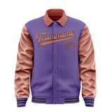 Custom Light Purple Copper Rose Jacket