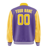 Custom Light Purple Gold Jacket