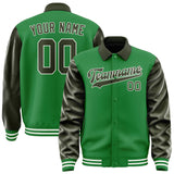 Custom Emerald Green Olive Jacket