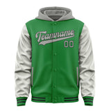 Custom Emerald Green Gray Jacket