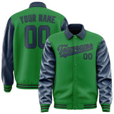 Custom Emerald Green Blue Jacket
