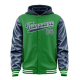 Custom Emerald Green Blue Jacket