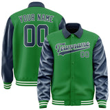 Custom Emerald Green Blue Jacket