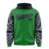Custom Emerald Green Navy Jacket