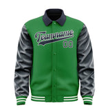 Custom Emerald Green Navy Jacket