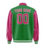 Custom Emerald Green Pink Jacket