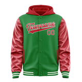 Custom Emerald Green Red Jacket