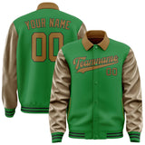 Custom Emerald Green Khaki Jacket