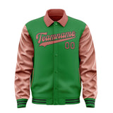 Custom Emerald Green Copper Rose Jacket