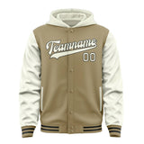 Custom Light Khaki Cream Jacket