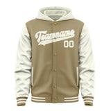 Custom Light Khaki Cream Jacket