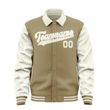 Custom Light Khaki Cream Jacket