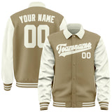 Custom Light Khaki Cream Jacket