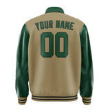 Custom Light Khaki Green Jacket