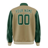 Custom Light Khaki Green Jacket