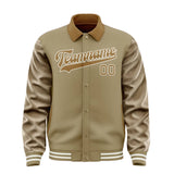 Custom Light Khaki Khaki Jacket