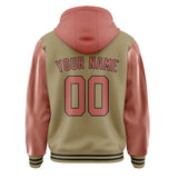 Custom Light Khaki Copper Rose Jacket