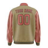 Custom Light Khaki Copper Rose Jacket