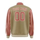 Custom Light Khaki Copper Rose Jacket
