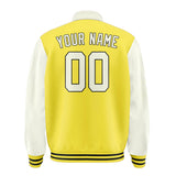 Custom Light Yellow Cream Jacket