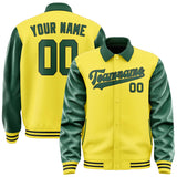 Custom Light Yellow Green Jacket