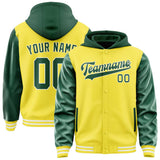 Custom Light Yellow Green Jacket