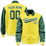 Custom Light Yellow Green Jacket