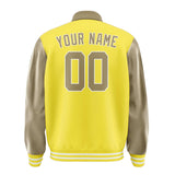Custom Light Yellow Light Khaki Jacket