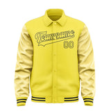 Custom Light Yellow Light Yellow Jacket