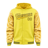 Custom Light Yellow Gold Jacket