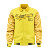 Custom Light Yellow Gold Jacket