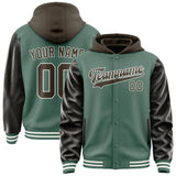 Custom Blue Green Brown Jacket