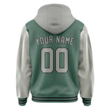 Custom Blue Green Gray Jacket