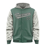 Custom Blue Green Gray Jacket