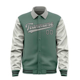 Custom Blue Green Gray Jacket