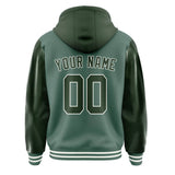 Custom Blue Green Dark Green Jacket