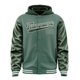 Custom Blue Green Dark Green Jacket