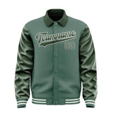 Custom Blue Green Dark Green Jacket