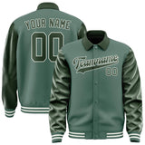 Custom Blue Green Dark Green Jacket